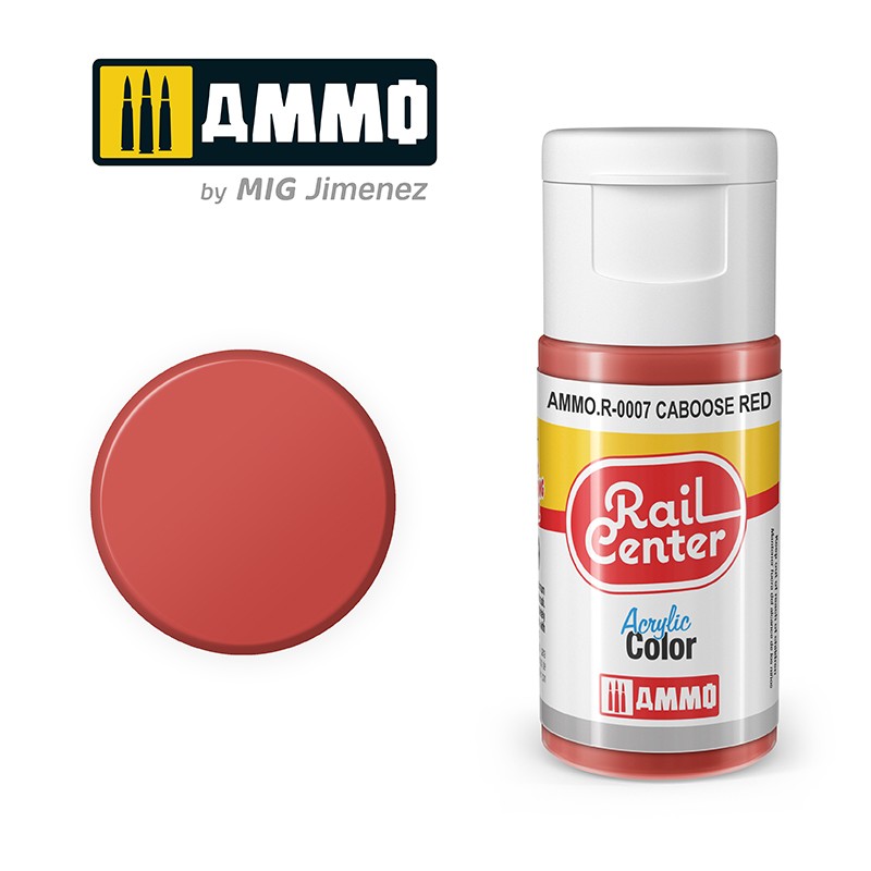 Caboose Red 15ml Acrylic Paint - R0007