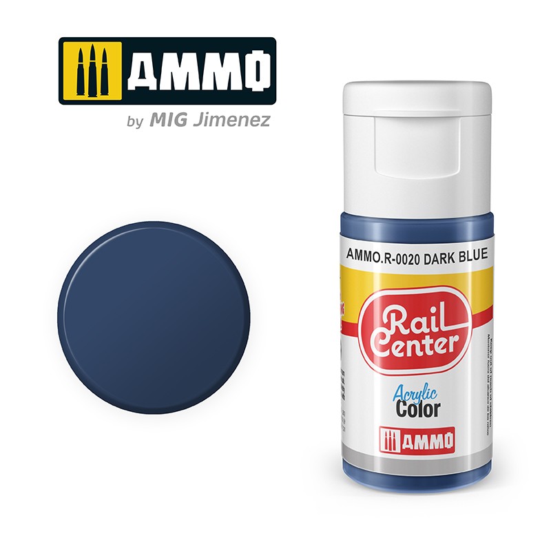 Dark Blue 15ml Acrylic Paint - R0020