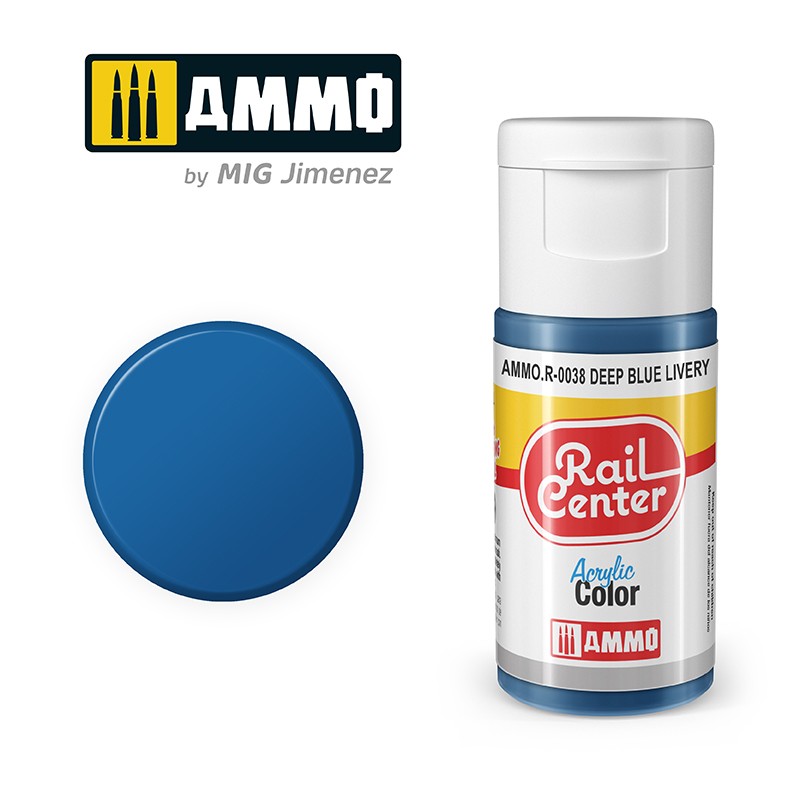 Deep Blue Livery 15ml Acrylic Paint - R0038