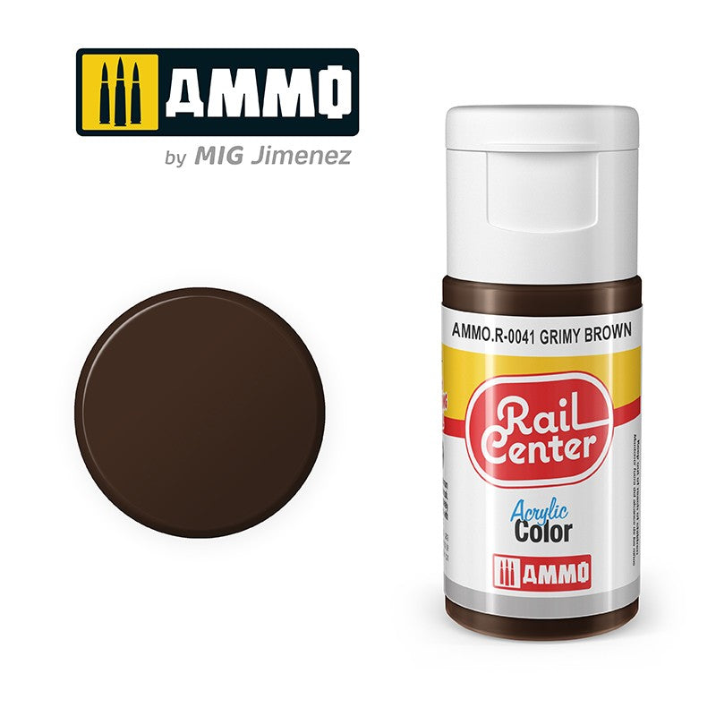 Grimy Brown 15ml Acrylic Paint - R0041