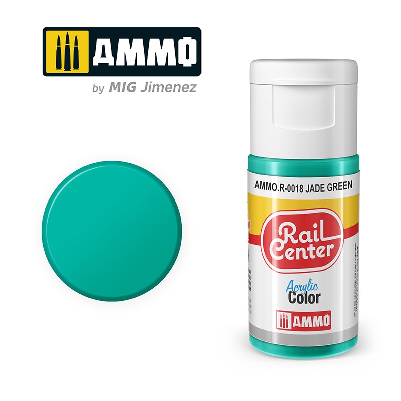 Jade Green 15ml Acrylic Paint - R0018