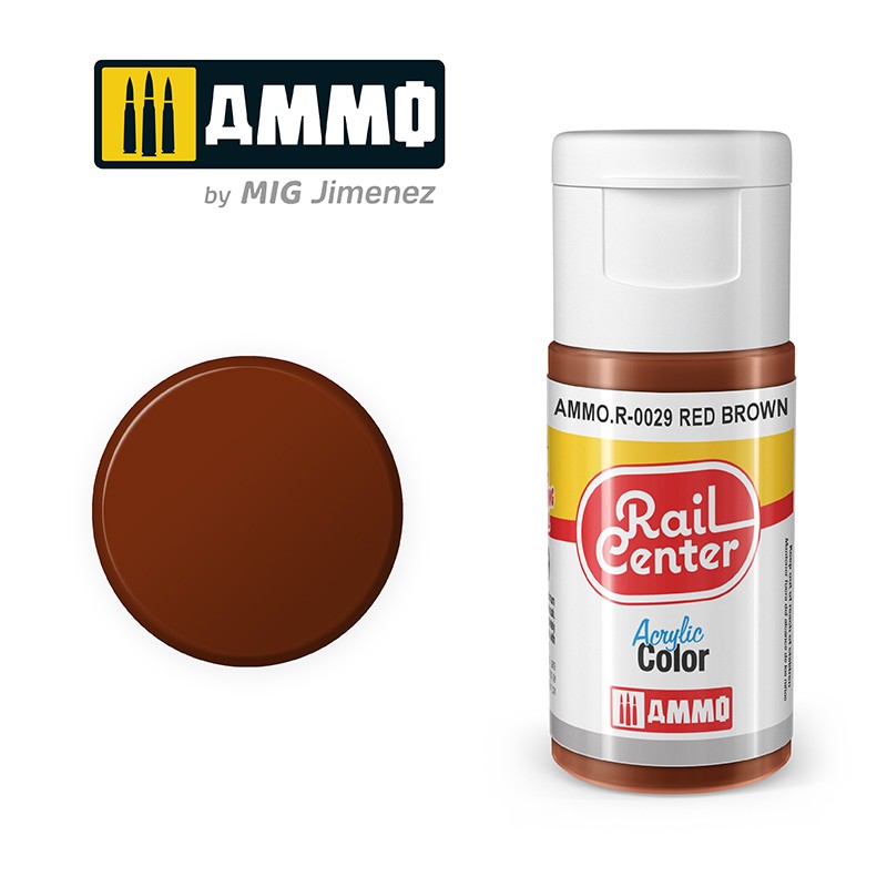 Red Brown 15ml Acrylic Paint - R0029
