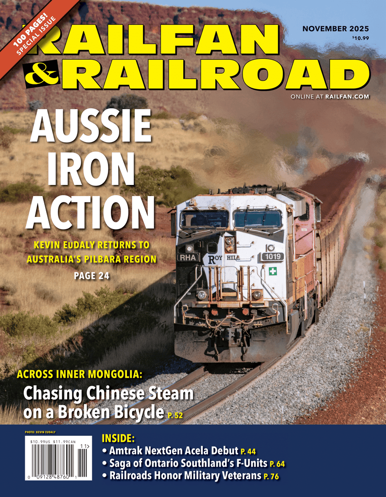 Railfan & Railroad, November 2025 - RF1125