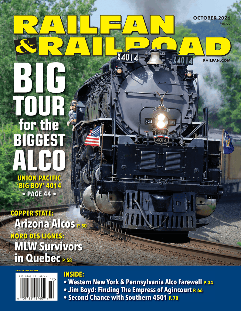 Railfan & Railroad, October 2026 - RF1026