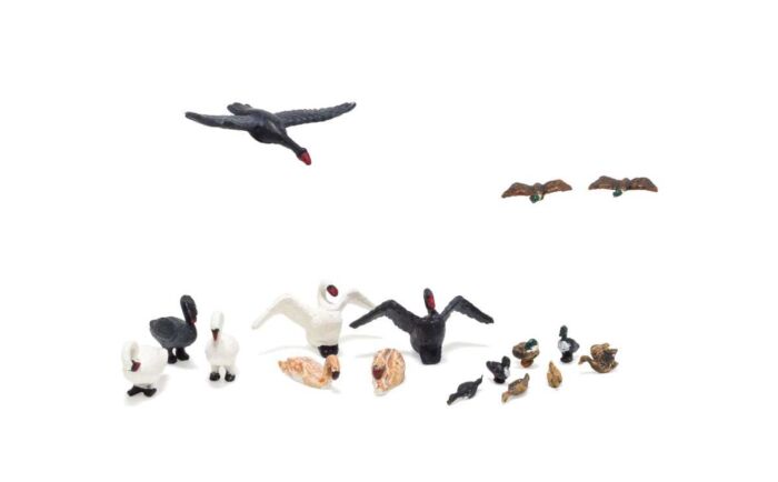 Ducks & Swans - Scenic Accents pkg (17) - A1969 : HO