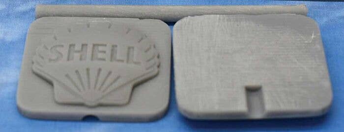 Shell Gas Station Sign - 3D Printed Kit - 31647 : HO