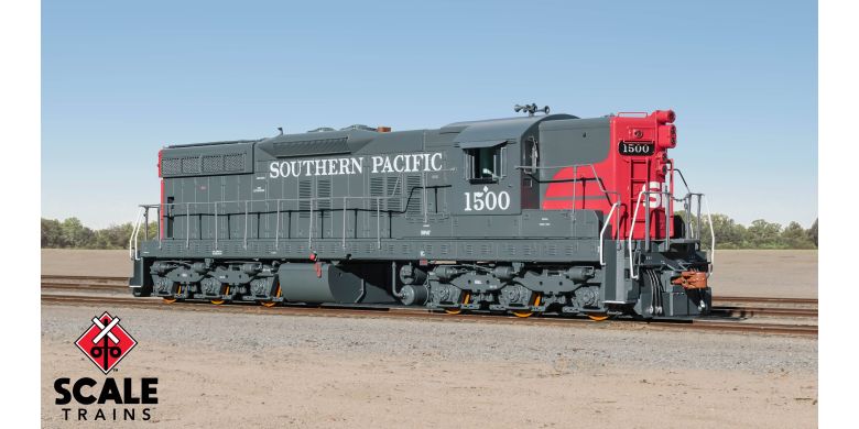 EMD SD7R, Southern Pacific/Bloody Nose #1500, DC/DCC Ready - SXT41191 : HO