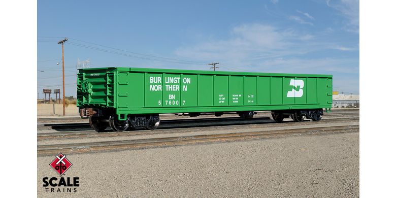 53' Gondola, Chicago Burlington Northern BN 577555 - KIT - 1172 : HO