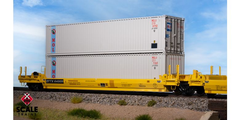 40’ Square Corrugation Container, MOL - SXT11854 : HO