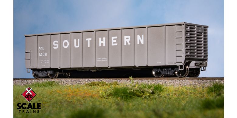 Operator HO Scale Pullman-Standard Silverside Coal Gondola, Norfolk Southern/Southern Block Lettering #1507 - SXT11935 : HO