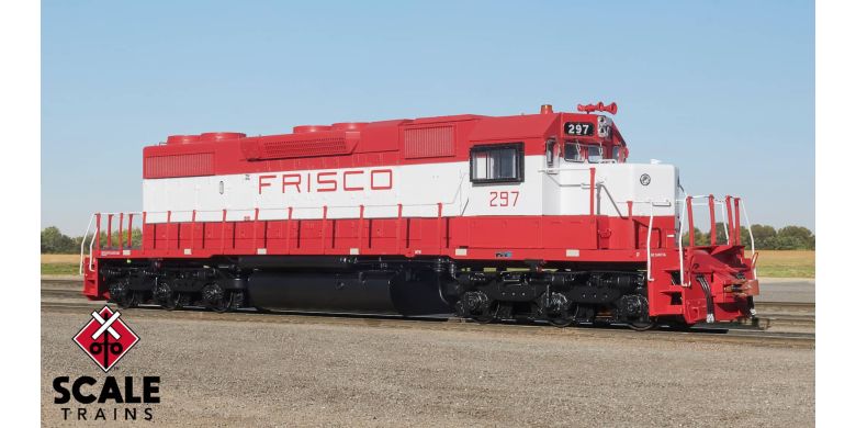 Rivet Counter EMD SD38-2, Frisco #297 DC/DCC Ready - 33142 : HO