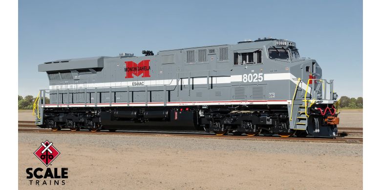 ES44AC, Norfolk Southern/Heritage/Monongahela 8025 w/ESU Loksound & DCC - 33819 : HO