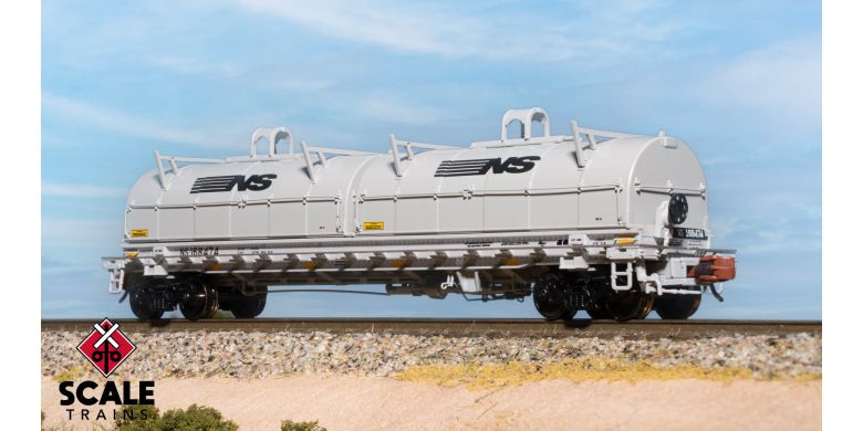 Thrall 48' 2-Hood Coil Steel Car, Norfolk Southern/Large Thoroughbred Logo #168474 - SXT39491 : N