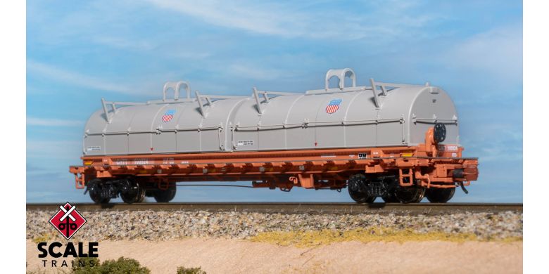 Thrall 48' 2-Hood Coil Steel Car, CHTT/Distressed/Union Pacific Hoods #100524 - SXT39493 : N