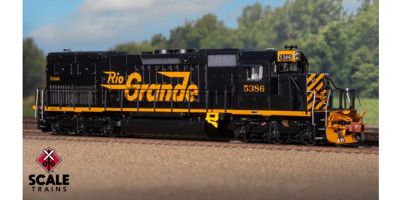 Rivet Counter EMD SD40T-2, Rio Grande/As Delivered DC/DCC Ready #5391 - SXT41045 : N