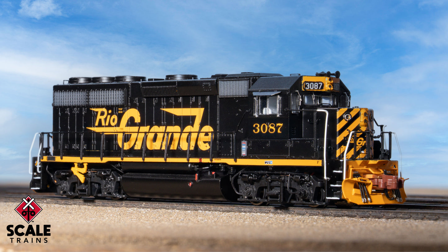 EMD GP40 Phase IIc, Rio Grande/Large Billboard Lettering #3093 DC/DCC Ready - SXT41968 : N