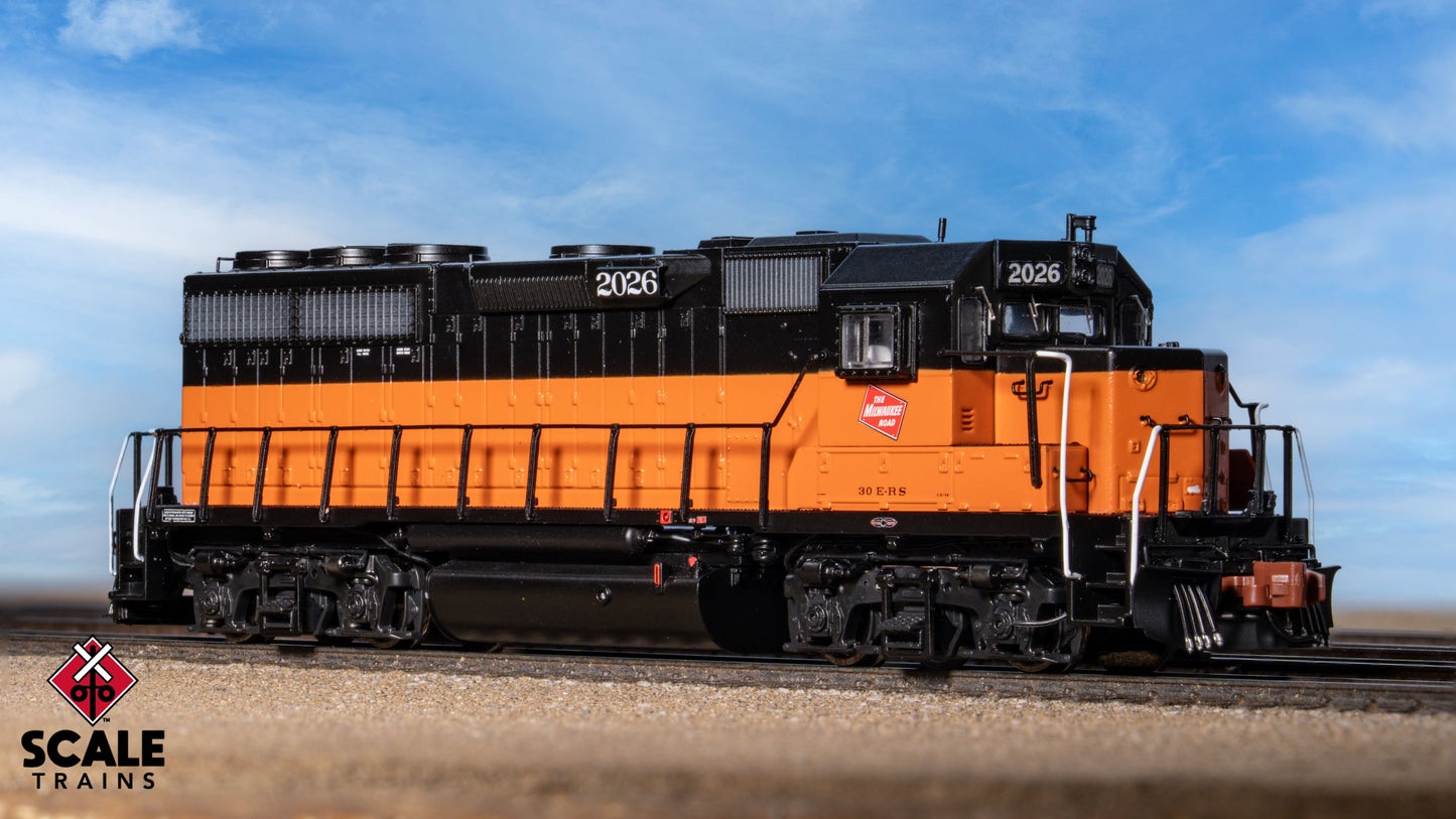 EMD GP40 Phase Ia3, Milwaukee Road/1960s-1970s Era #2031 DCC/Sound - SXT41985 : N