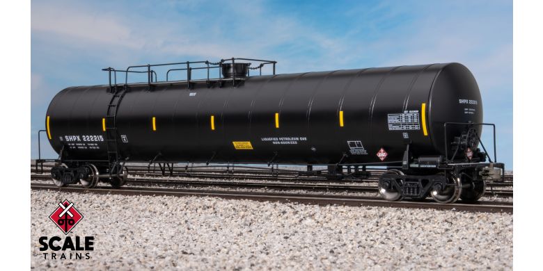 Rivet Counter ARI 33K Gallon Spiral Jacketed Tank Car, American Railcar Leasing/LPG/Intermediate/SHPX #222215 - SXT42444 : HO