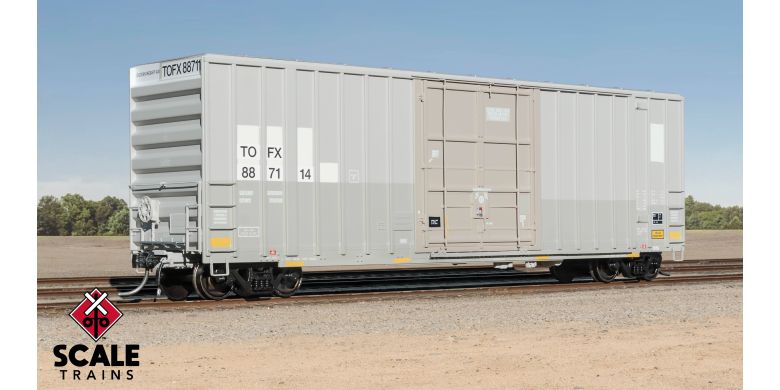 Gunderson 6269 High-Cube Boxcar, TOFX/ex-Illinois Central Patch #887114 - EE1462-1 : HO