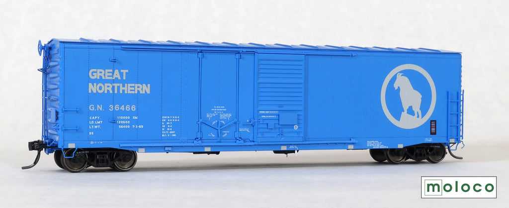 St. Cloud built 50' XM Combo 14-0 Dr. Repaint Hillyard Big Sky Blue GN #36690 - 70535-03 : HO