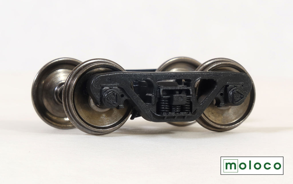 100t Barber S-2-C HS-6 Snubber RB Trucks w/36" Metal Wheelsets Semi-scale Tread - TR101088 : HO