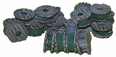 Wire Cable Spools - 02004 : HO