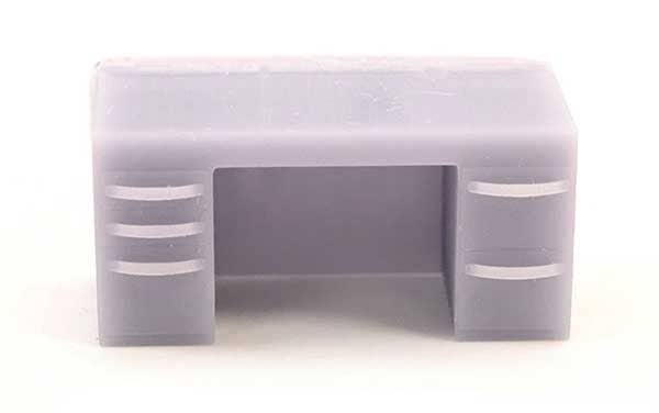 Work Desk -- Unpainted 3D Printed Part - 871852 : HO