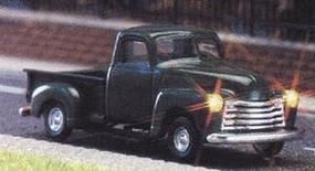 1950 Chev Pick UP W/lights - Cape Maroon - 5643 : HO