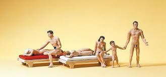 Recreation-Nude Bathers w/2 Lounges - 10439 : HO