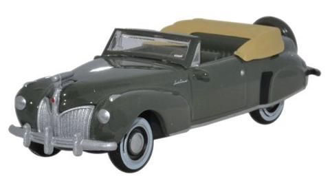 1941 Lincoln Continental Convertible Top Down (pewter Grey) - 87LC41003 : HO
