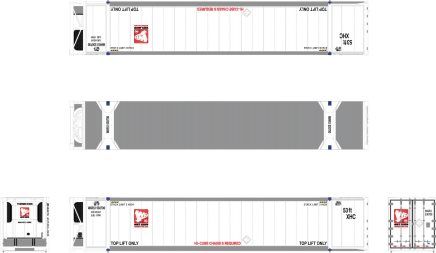 53 Ft Container-10216 : HO
