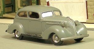 1937 Hudson Terraplane 2-door Sedan with Trunk - V048 : HO