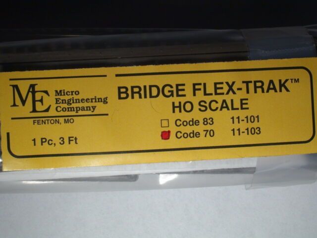 Code 70 Bridge Flex Track - 11103 : HO