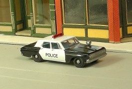 1964 Plymouth Savoy Police Car Kit - V265 : HO