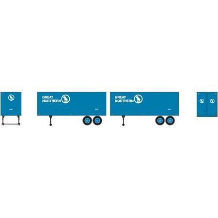 25' Trailer Great Northern GN (2 Pack) - 7926 : HO