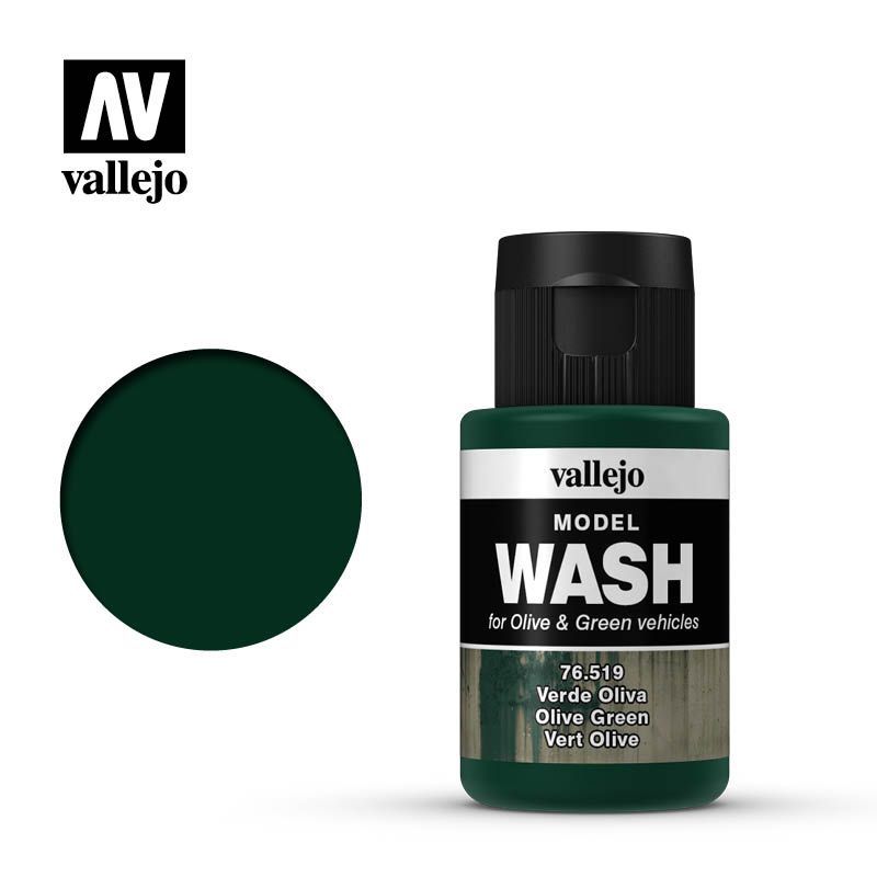 Olive Green Wash - 76519