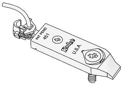 #451 Extended Swing Gearbox & Metal Whisker Coupler Conversion Kit - 451 : HO