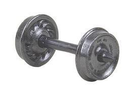 Code 110 (.110 Inch ) 33 Inch Ribbed-Back RP-25 Metal Wheelset pkg(12) - 523 : HO
