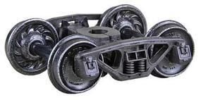 Bettendorf 50-Ton Self-Centering HGC Trucks w/Code 110 33" Ribbed-Back RP-25 Wheels 1 Pair - HGC - 565 : HO