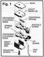 Wide Angle Body Mount Knuckle Coupler,& Two Pair 1015 Short Shank & One Pair 1016 Medium Shank Kit 3-Pack -00102000 : N