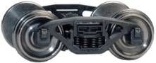 50-Ton Dalman w/Lateral Motion Detail & 33" Metal Standard Wheelsets - 102 : HO
