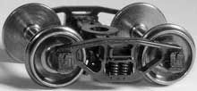 40-ton ARA Trucks w/33" Standard Metal Wheelsets - 115 : HO