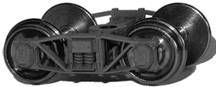 AC&F Archbar Trucks w/33" Semi-scale Metal Wheelsets - 203 : HO