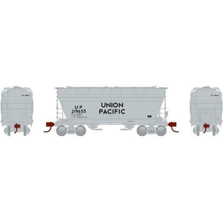 ACF 2970 2-Bay Covered Hopper Union Pacific UP - 23457 : N