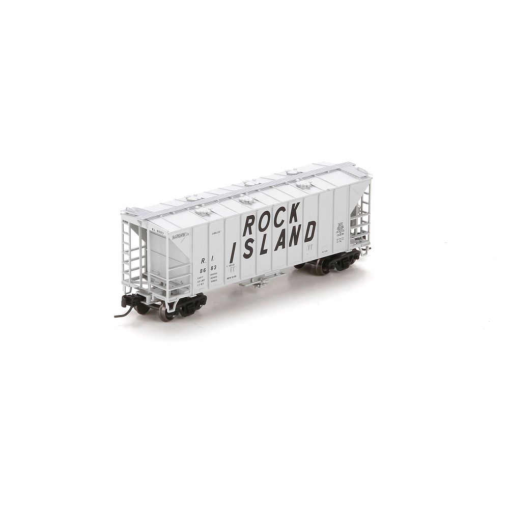 GATC 2600 Airslide Covered Hopper Rock Island RI 8683 - 23897 : N