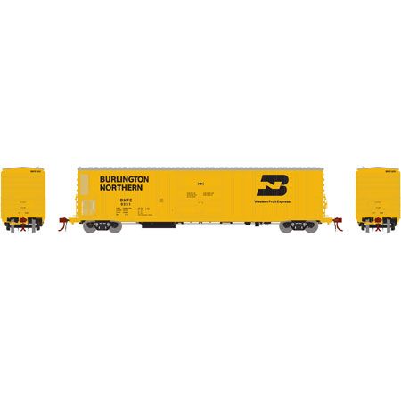 57 FT Mechanical Reefer Burlington Northern BNFE 9251 - 24786 : N