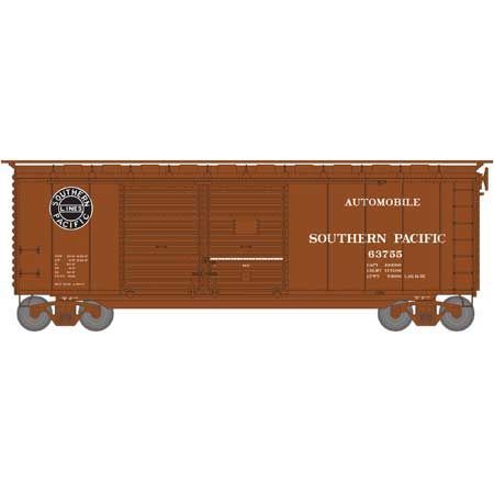 40 FT Double Door Box, Southern Pacific SP 63755 - 16054 : HO