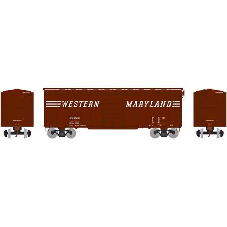 40' Superior Door Boxcar Western Maryland WM 29033 - 73590 : HO