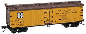 40' Wood Reefer Santa Fe ATSF #17560-20002723 : HO