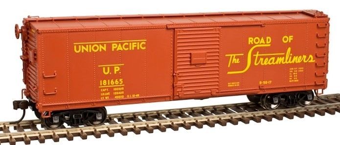 USRA Steel Rebuilt 40 ft Boxcar - Union Pacific UP 181665 - 20004353 : HO